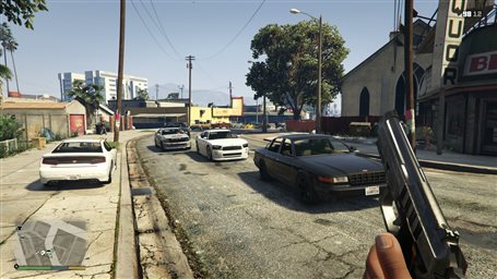 kodi na gta san andreas chtobi mojno bilo strelyat iz mashini
